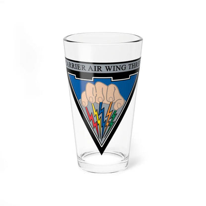 Carrier Air Wing 3 v2 (U.S. Navy) Pint Glass 16oz-16oz-Go Mug Yourself