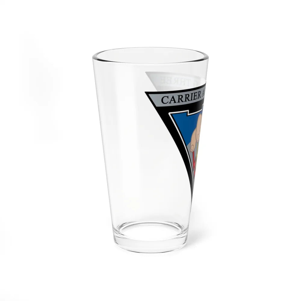 Carrier Air Wing 3 v2 (U.S. Navy) Pint Glass 16oz-Go Mug Yourself