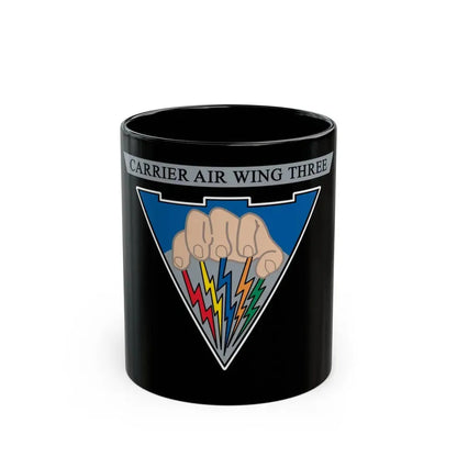 Carrier Air Wing 3 v2 (U.S. Navy) Black Coffee Mug 11oz - Go Mug Yourself