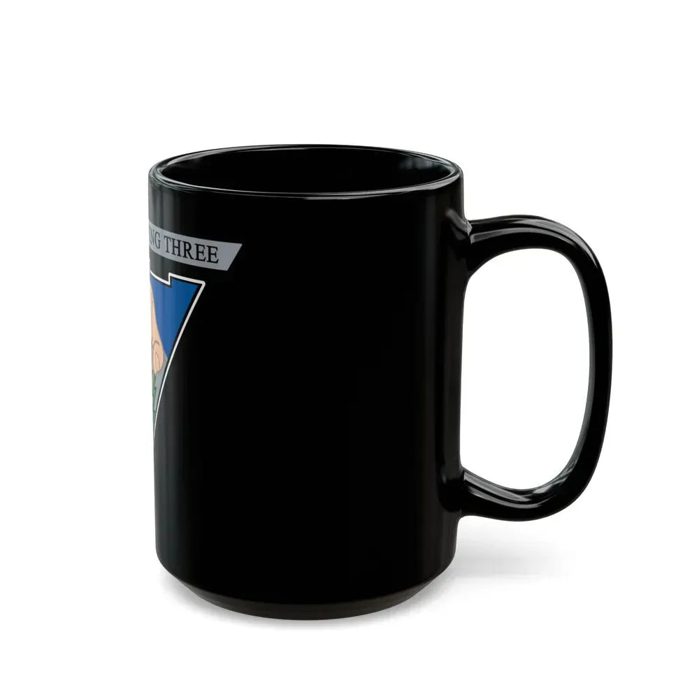 Carrier Air Wing 3 v2 (U.S. Navy) Black Coffee Mug - Go Mug Yourself