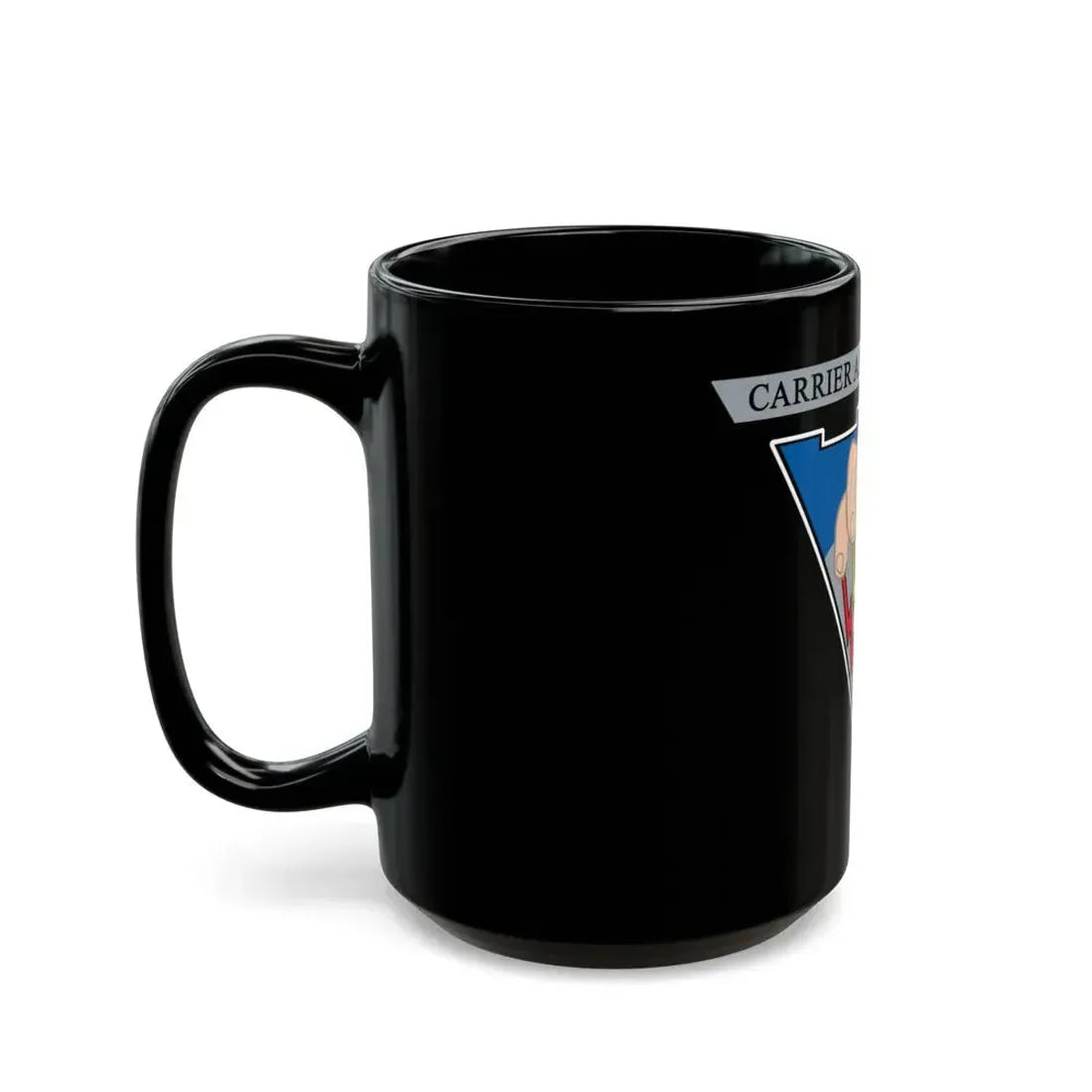 Carrier Air Wing 3 v2 (U.S. Navy) Black Coffee Mug - Go Mug Yourself