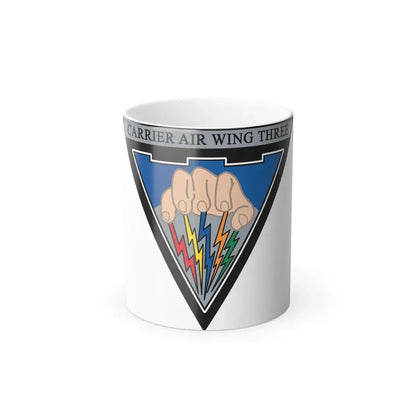 Carrier Air Wing 3 v2 (U.S. Navy) Color Changing Mug 11oz Default Title 11oz - Go Mug Yourself