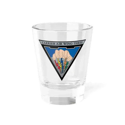Carrier Air Wing 3 v2 (U.S. Navy) Shot Glass 1.5oz 1.5oz - Go Mug Yourself