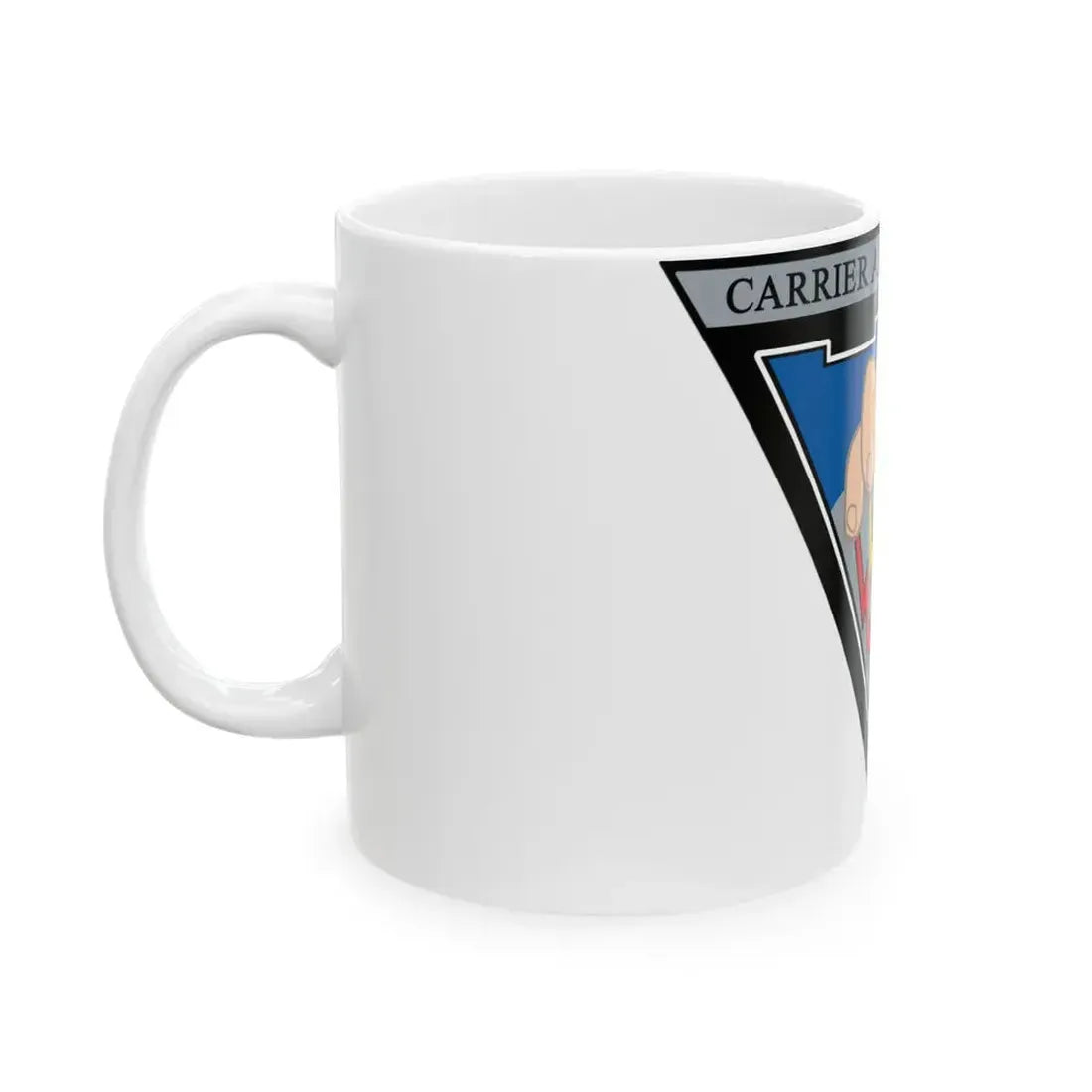 Carrier Air Wing 3 v2 (U.S. Navy) White Coffee Mug - Go Mug Yourself