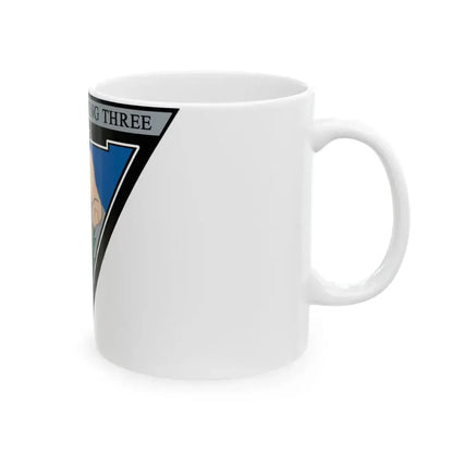 Carrier Air Wing 3 v2 (U.S. Navy) White Coffee Mug - Go Mug Yourself