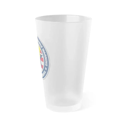 Carrier Airborne Early Warning Weapons School Bolt (U.S. Navy) Frosted Pint Glass 16oz - Go Mug Yourself