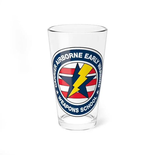 Carrier Airborne Early Warning Weapons School Bolt (U.S. Navy) Pint Glass 16oz 16oz - Go Mug Yourself