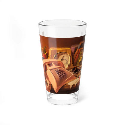 Carrier Help!, Carrier air-conditioning advertisement (Magazine Illustration) Pint Glass 16oz-16oz-Go Mug Yourself