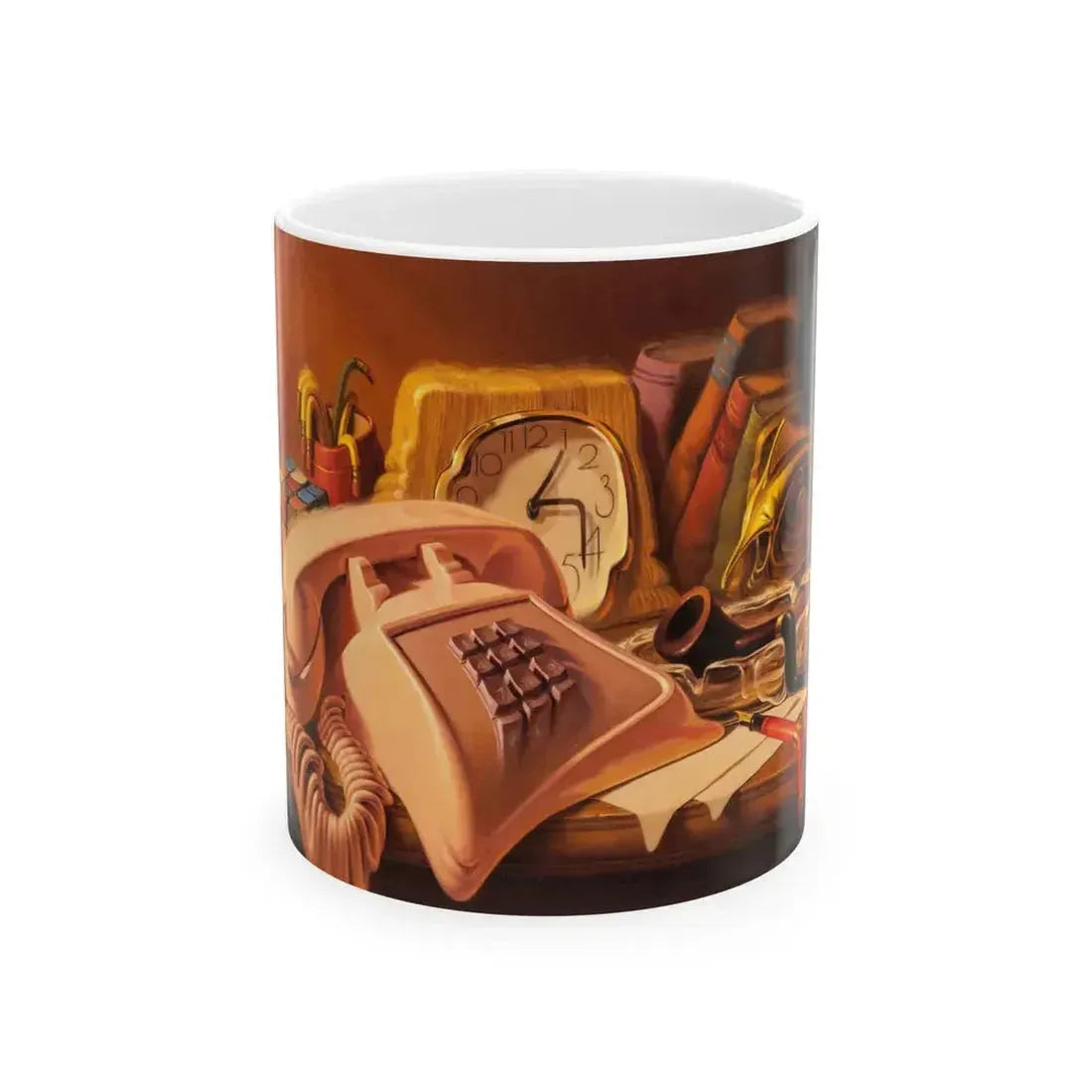 Carrier Help!, Carrier air-conditioning advertisement - White Coffee Mug 11oz - Go Mug Yourself