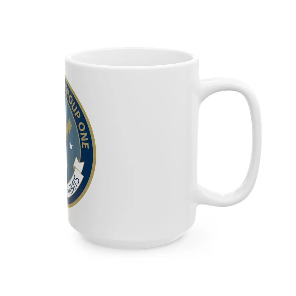 Carrier Strike Group 1 (U.S. Navy) White Coffee Mug-Go Mug Yourself