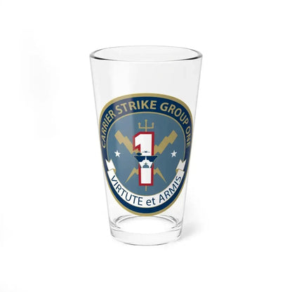 Carrier Strike Group 1 (U.S. Navy) Pint Glass 16oz - Go Mug Yourself