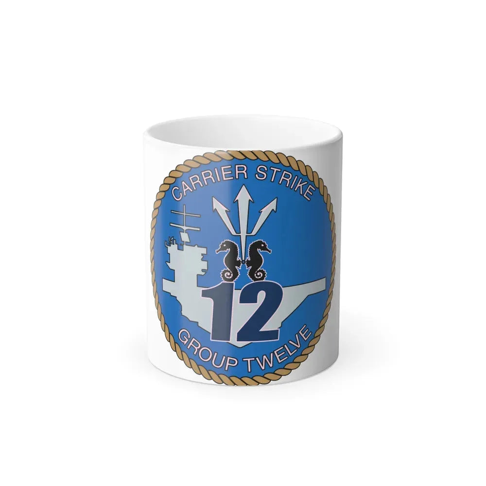 Carrier Strike Group 12 CSG 12 (U.S. Navy) Color Changing Mug 11oz Default Title 11oz - Go Mug Yourself