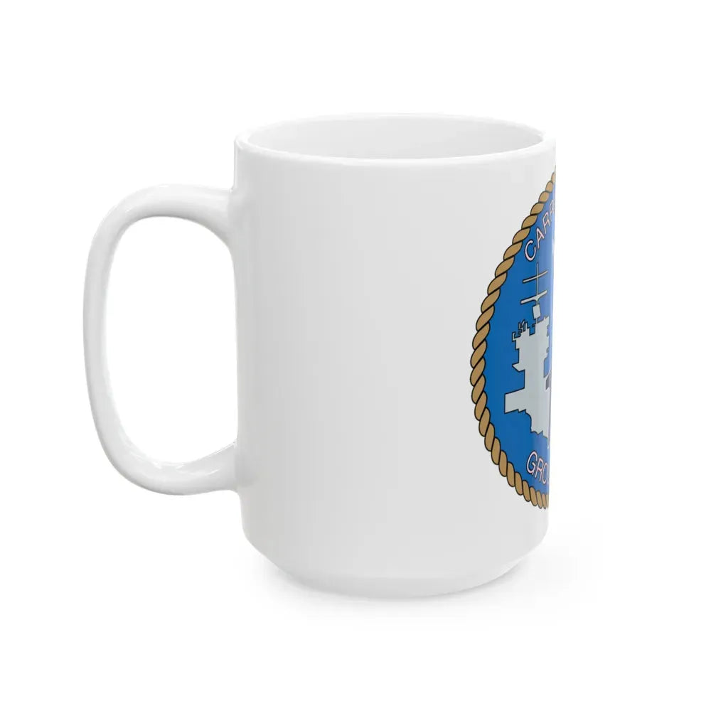 Carrier Strike Group 12 CSG 12 (U.S. Navy) White Coffee Mug - Go Mug Yourself