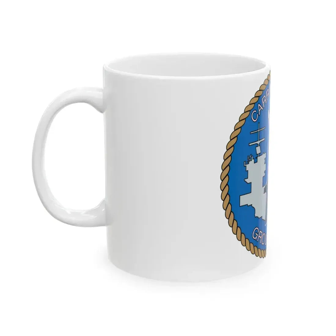 Carrier Strike Group 12 CSG 12 (U.S. Navy) White Coffee Mug - Go Mug Yourself
