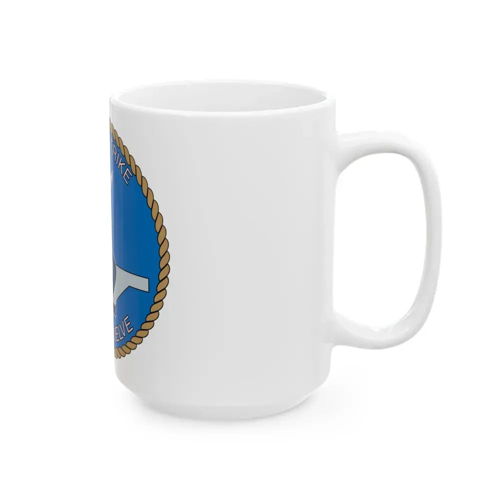 Carrier Strike Group 12 CSG 12 (U.S. Navy) White Coffee Mug - Go Mug Yourself
