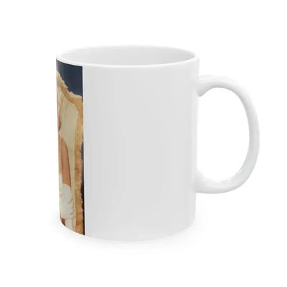 Carroll Baker #14 (Vintage Female Icon) White Coffee Mug - Go Mug Yourself
