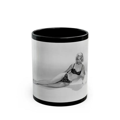 Carroll Baker #23 (Vintage Female Icon) Black Coffee Mug 11oz - Go Mug Yourself