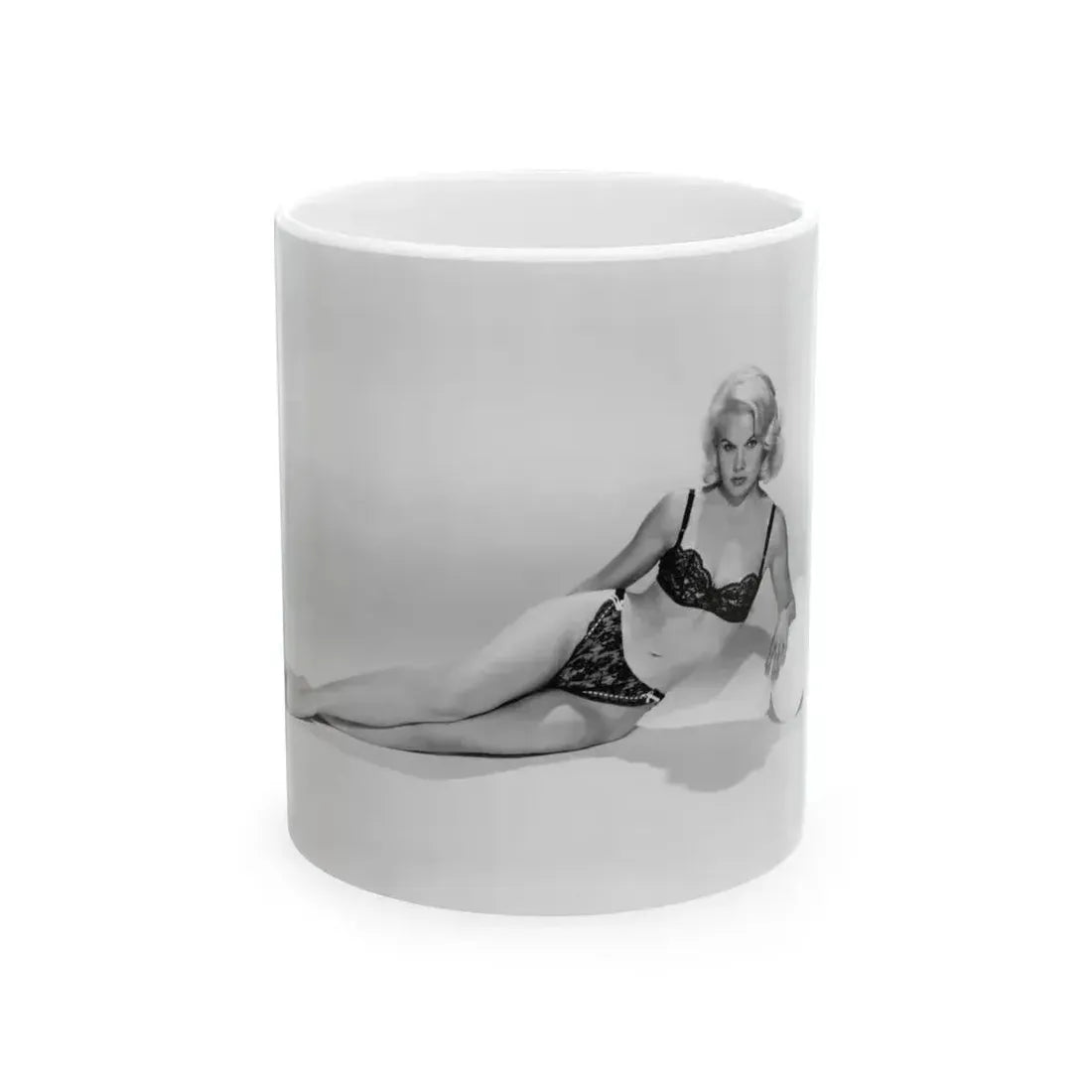 Carroll Baker #23 (Vintage Female Icon) White Coffee Mug 11oz - Go Mug Yourself