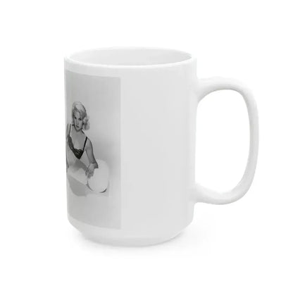 Carroll Baker #23 (Vintage Female Icon) White Coffee Mug - Go Mug Yourself