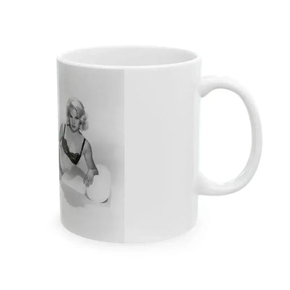 Carroll Baker #23 (Vintage Female Icon) White Coffee Mug - Go Mug Yourself