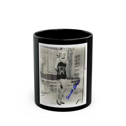 Carroll Baker #53 (Vintage Female Icon) Black Coffee Mug 11oz - Go Mug Yourself