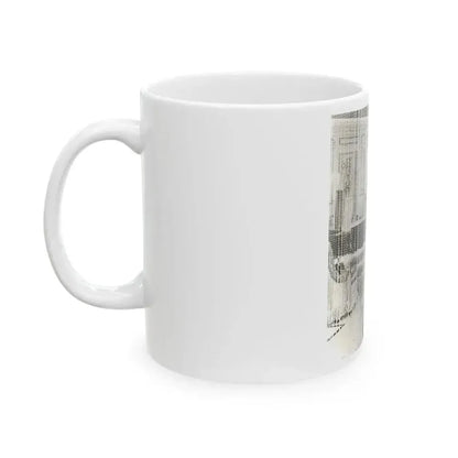 Carroll Baker #53 (Vintage Female Icon) White Coffee Mug - Go Mug Yourself