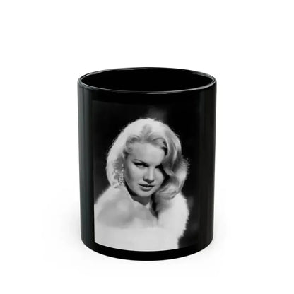Carroll Baker #60 (Vintage Female Icon) Black Coffee Mug 11oz - Go Mug Yourself