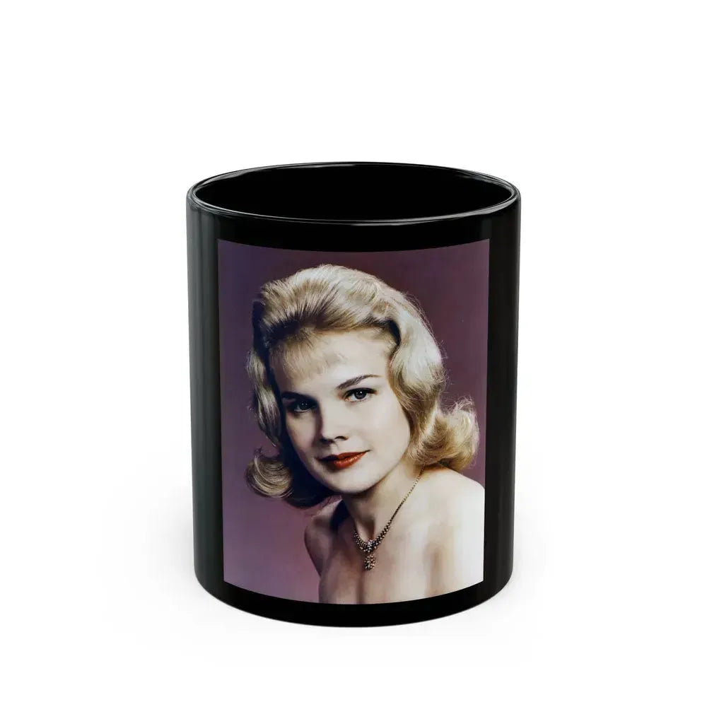 Carroll Baker #61 (Vintage Female Icon) Black Coffee Mug 11oz - Go Mug Yourself