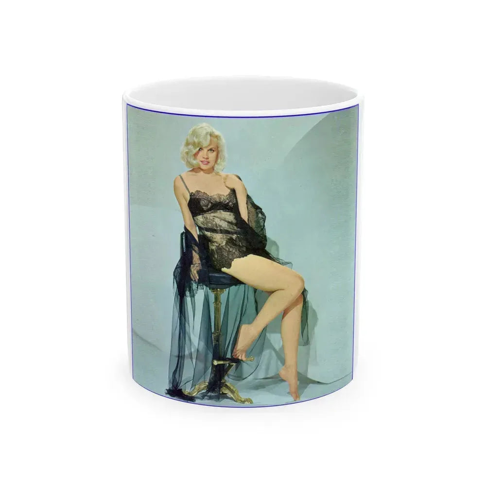 Carroll Baker #64 (Vintage Female Icon) White Coffee Mug 11oz - Go Mug Yourself