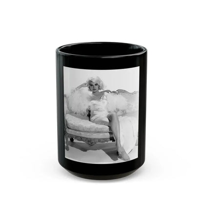 Carroll Baker #65 (Vintage Female Icon) Black Coffee Mug 15oz - Go Mug Yourself
