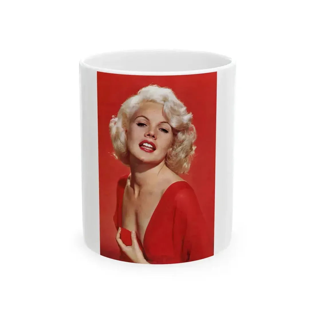 Carroll Baker #70 (Vintage Female Icon) White Coffee Mug 11oz - Go Mug Yourself