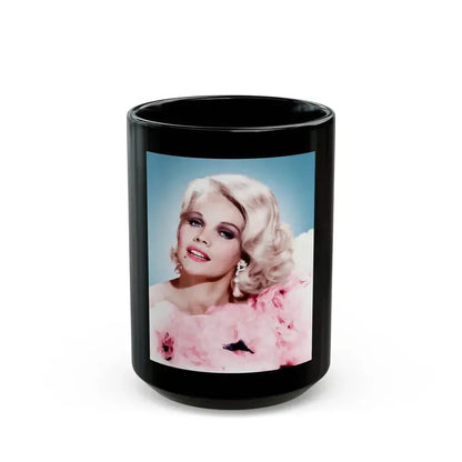 Carroll Baker #72 (Vintage Female Icon) Black Coffee Mug 15oz - Go Mug Yourself