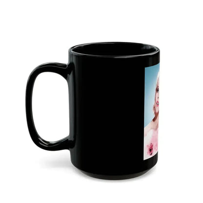 Carroll Baker #72 (Vintage Female Icon) Black Coffee Mug - Go Mug Yourself