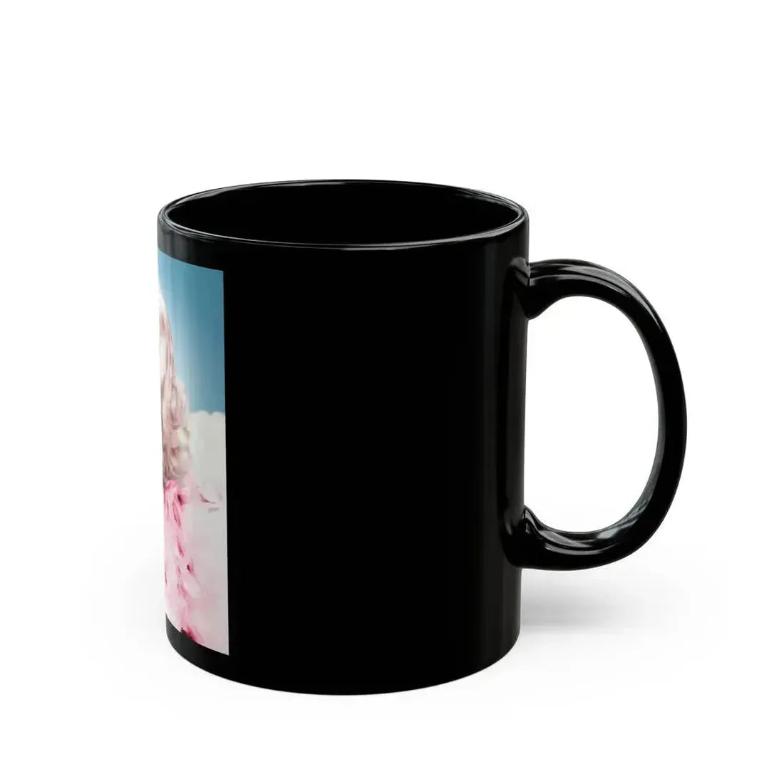 Carroll Baker #72 (Vintage Female Icon) Black Coffee Mug - Go Mug Yourself