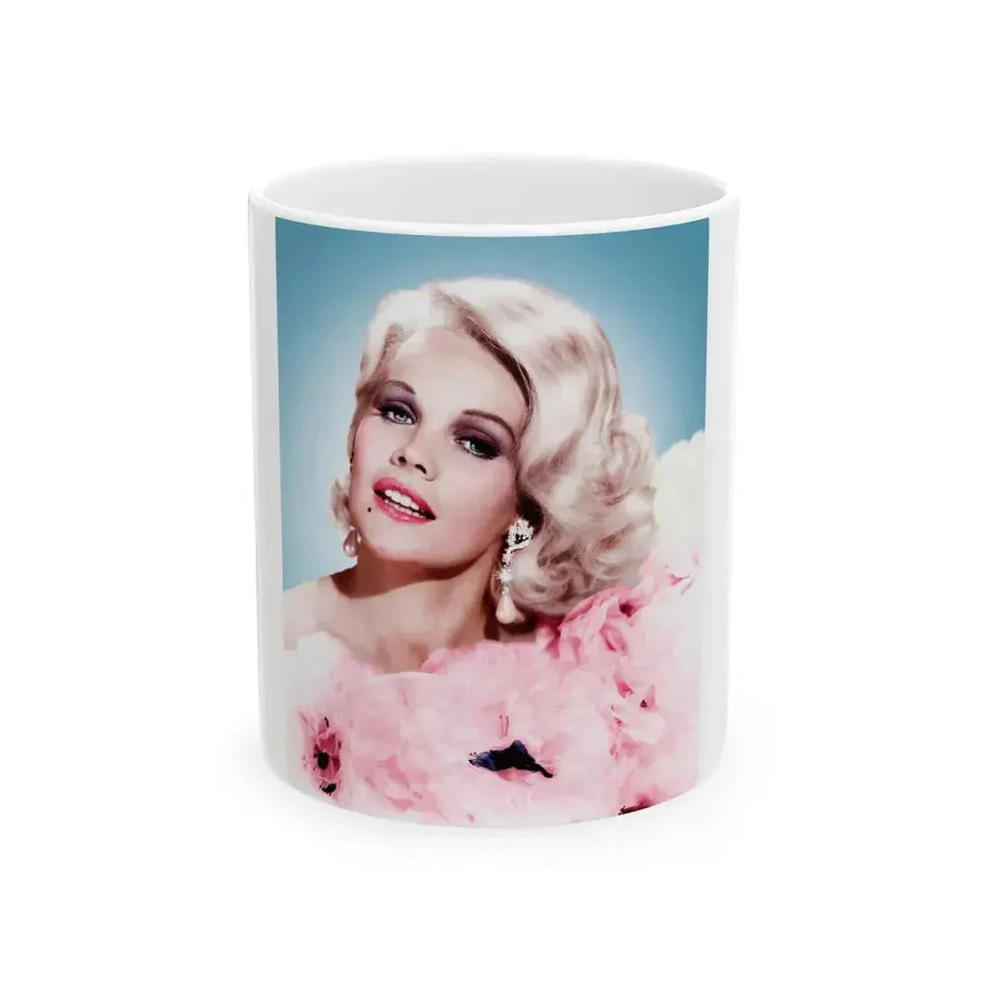Carroll Baker #72 (Vintage Female Icon) White Coffee Mug 11oz - Go Mug Yourself