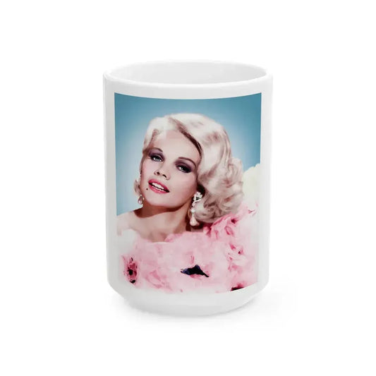 Carroll Baker #72 (Vintage Female Icon) White Coffee Mug 15oz - Go Mug Yourself