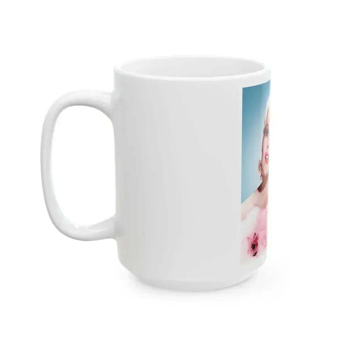 Carroll Baker #72 (Vintage Female Icon) White Coffee Mug - Go Mug Yourself