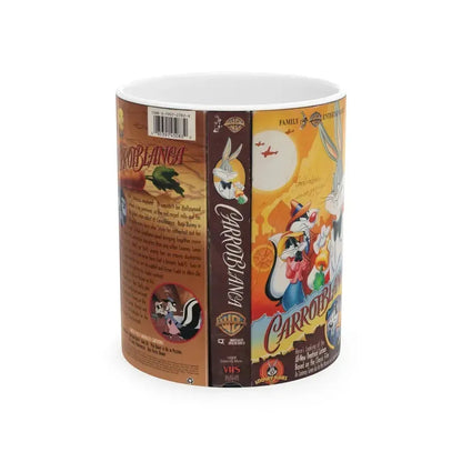 CARROTBLANCA (VHS COVER) - White Coffee Mug 11oz - Go Mug Yourself