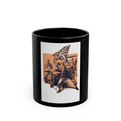 Carry On! (1), Blue Book Magazine, April 1940 - Black Coffee Mug 11oz - Go Mug Yourself