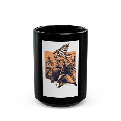 Carry On! (1), Blue Book Magazine, April 1940 - Black Coffee Mug 15oz - Go Mug Yourself