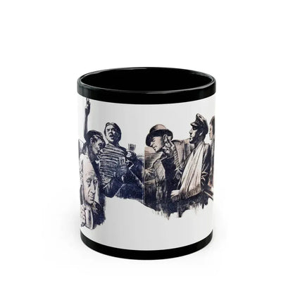 Carry On! (2), Blue Book Magazine, April 1940 - Black Coffee Mug 11oz - Go Mug Yourself