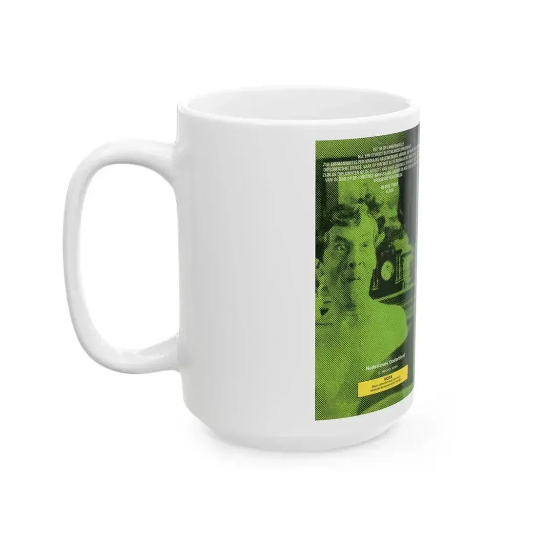 CARRY ON EMMANNUELLE (VHS COVER) - White Coffee Mug - Go Mug Yourself