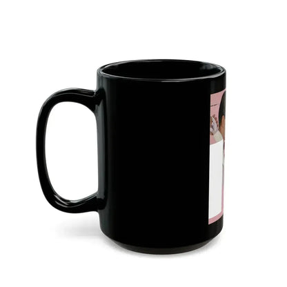 Carry-On Johnny, Ladies' Home Journal, September 1951 - Black Coffee Mug - Go Mug Yourself