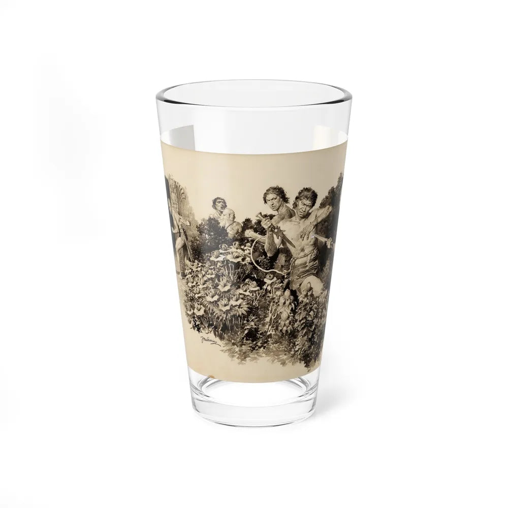 Carson of Venus, The Passing Show illustration, 1933 (Magazine Illustration) Pint Glass 16oz-16oz-Go Mug Yourself