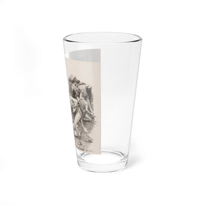 Carson of Venus, The Passing Show story illustration, 1933 (Magazine Illustration) Pint Glass 16oz-Go Mug Yourself