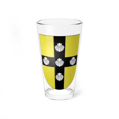 Cartigny-coat of arms (Switzerland) (Coat of Arms) Pint Glass 16oz - Go Mug Yourself