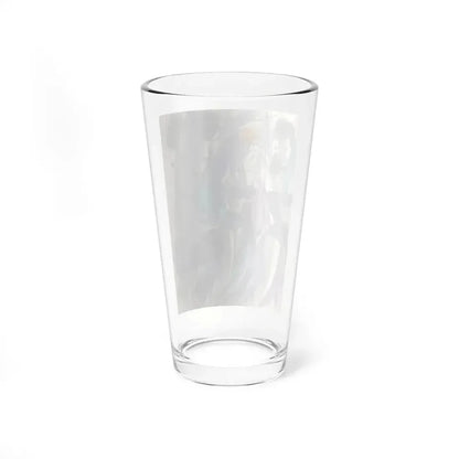 Cartoon illustration_1 (Magazine Illustration) Pint Glass 16oz - Go Mug Yourself