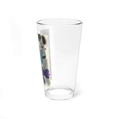 Cartoon illustration_1 (Magazine Illustration) Pint Glass 16oz - Go Mug Yourself