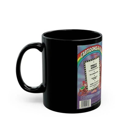CARTOONS R FUN COLLECTION PORKYS GARDEN (VHS COVER) - Black Coffee Mug - Go Mug Yourself