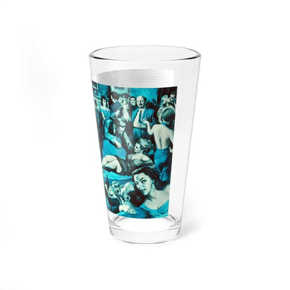 Casablanca's Impatient Women, Men magazine, c. 1958 (Magazine Illustration) Pint Glass 16oz - Go Mug Yourself